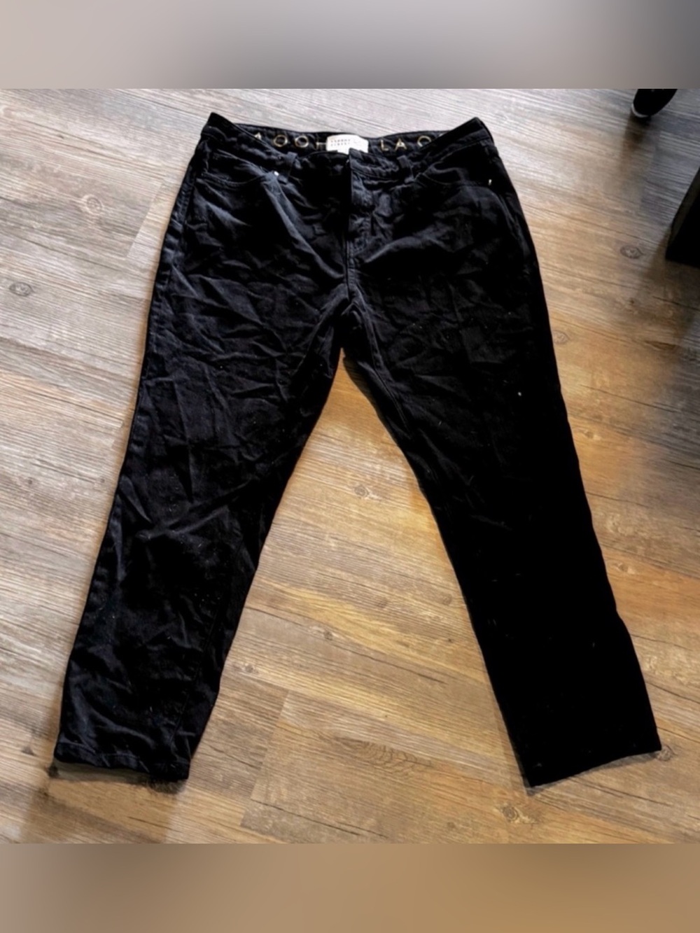 Kate Spade Broome Street black straight leg pants size 29